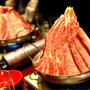 神戸牛 山盛り！「なべ肉や なべ彦」ピリ辛すき焼き風鍋