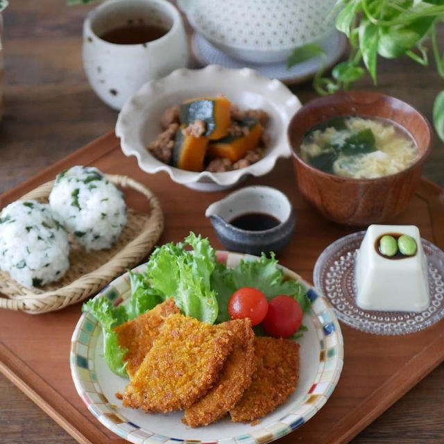 フィッシュカツの昼ごはん