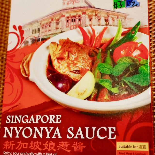 ニョニャソースでシンガポール風ココナッツフィッシュ♪　Spicy Fish Soup