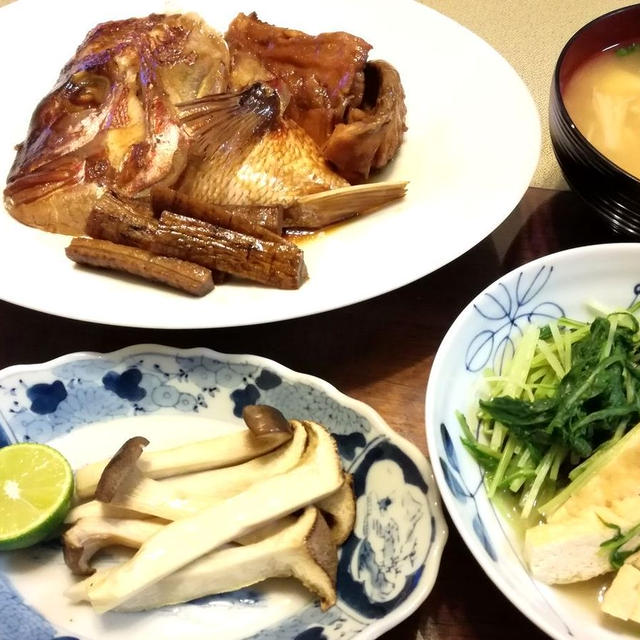 鯛のあら煮『鯛＆牛蒡』