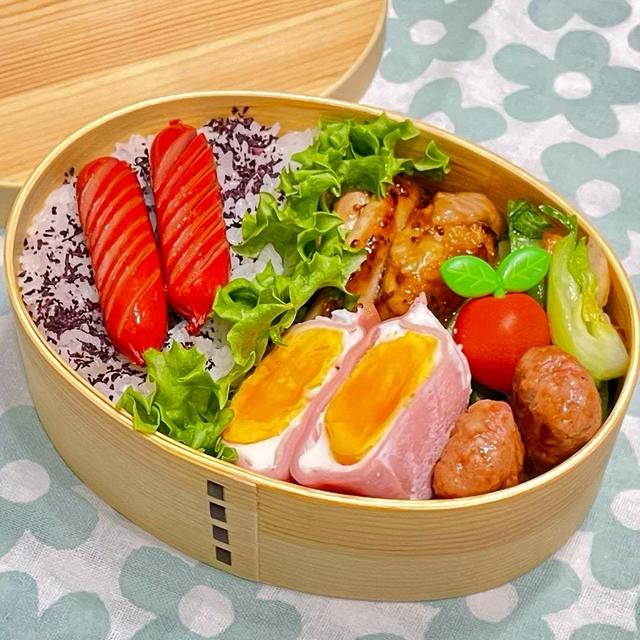 【お弁当】疲労困憊金曜日!!!!!!!!簡単弁当