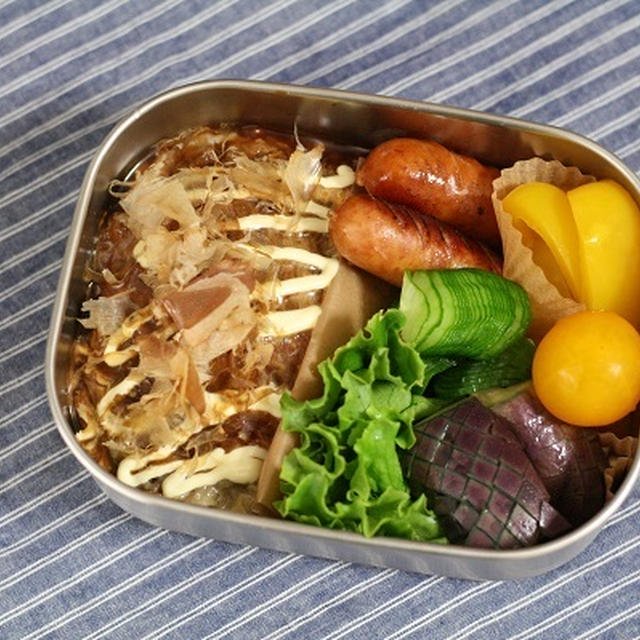 初めての「作り直し」弁当