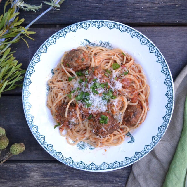 Spaghetti and Meatballs ミートボールスパゲッティ