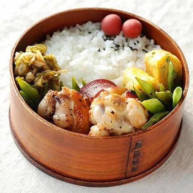 ◆あらびきガーリック＆ペッパーチキン弁当
