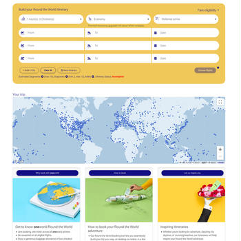 oneworld の世界一周旅行航空券が意外に安く感じた