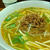 関越道　越後川口SA下りでラーメンフェアの坦々麺食べたよ〜い