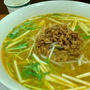 関越道　越後川口SA下りでラーメンフェアの坦々麺食べたよ〜い