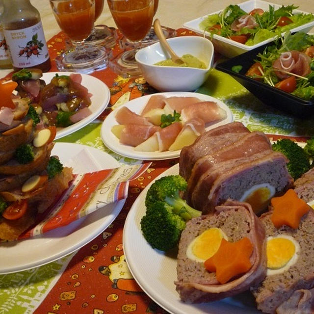 結婚記念日のクリスマス料理　＆　cottaさんのサンプル♪  .