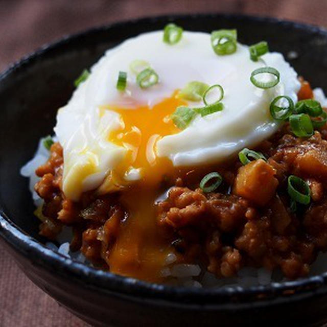 ＊とろ～り卵で絶品♪坦々風肉みそご飯＊