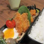 サーモンフライのお弁当