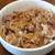 朝昼兼用で自家製「豚牛丼」