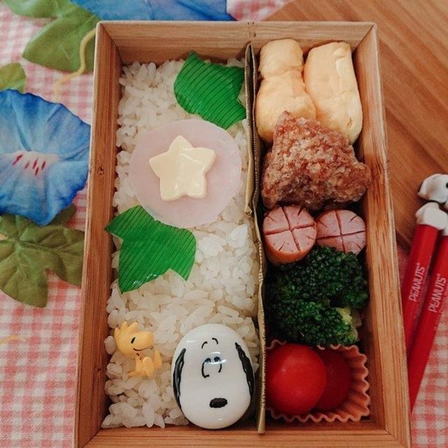 朝顔弁当〖デコ弁〗