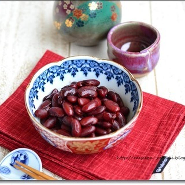 【作りおきレシピ】赤いんげん豆の甘煮