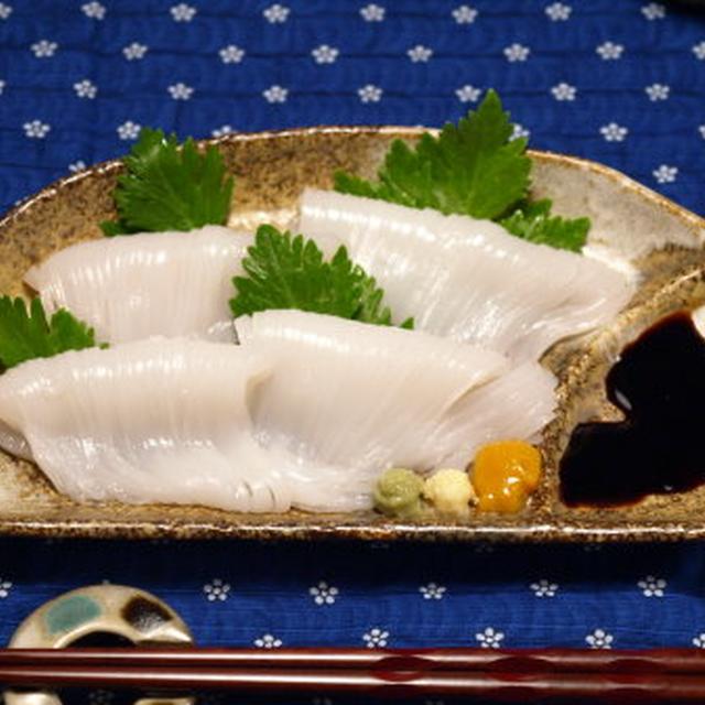 スルメイカのおろし方　　いか素麺＆ゲソの肝マヨ焼き
