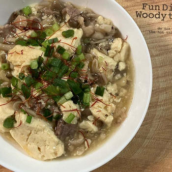 おうちでご飯☆氷豆腐の塩麻婆