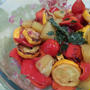 残りもの野菜をグリルして作った、マリネサラダ♡(=^・・^=)♡
