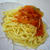 簡単♪トマトとベーコンのパスタ