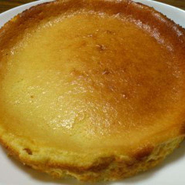 ひさびさに、チーズケーキ。豆乳、ヨーグルト入り♪