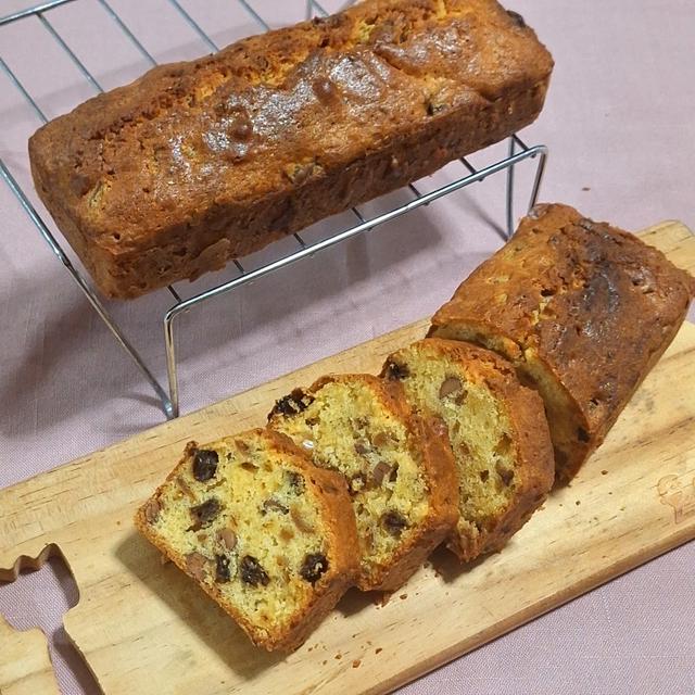 フルーツパウンドケーキ