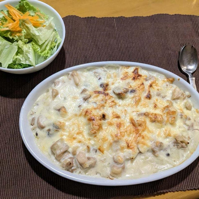 おうちごはん　〜寒い日はドリア！〜