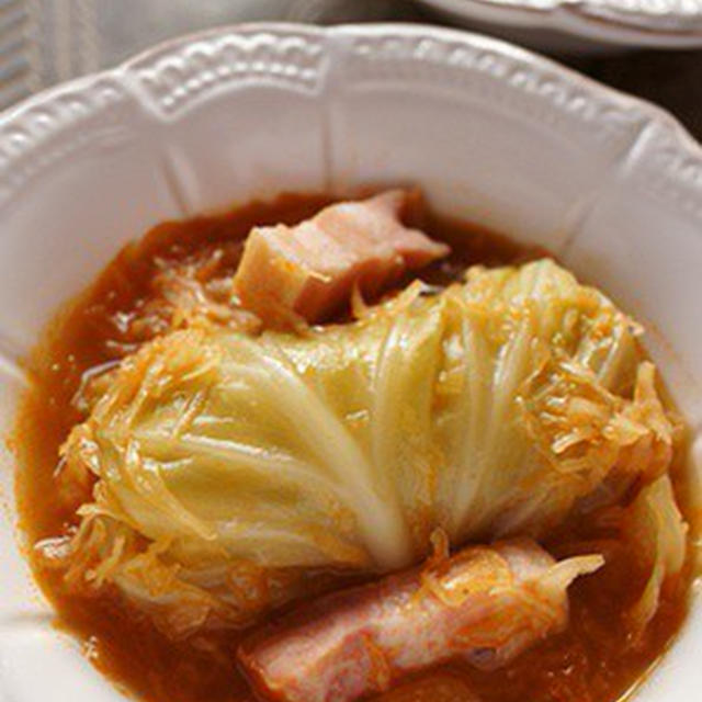 寒い時には煮込み料理!ロールキャベツ２種♪