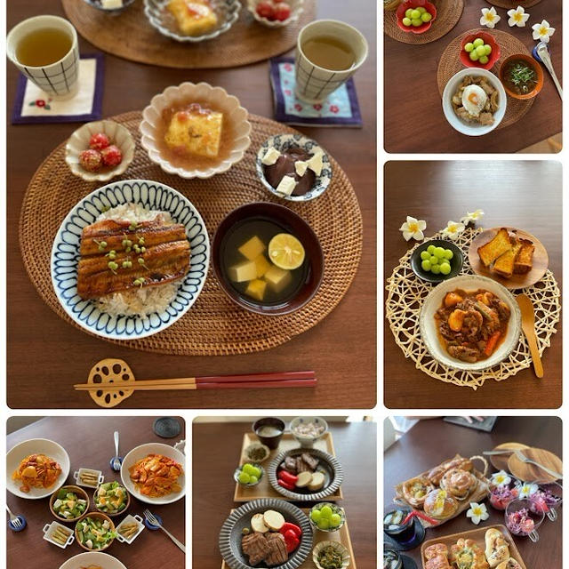 おかんの気まぐれ食堂㉑お昼の日替わりランチ6日分と結婚記念日のケーキ