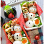 雪だるまサンタさん弁当～JK＆JCのおべんとう♪