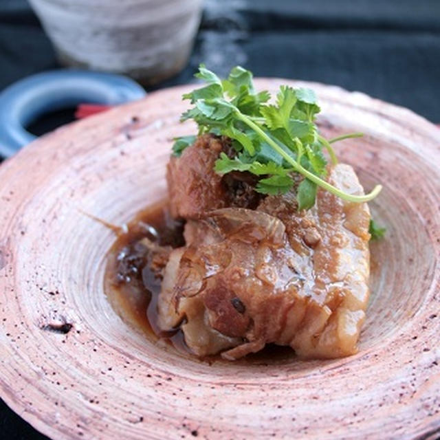 タイ風豚の角煮、サワー種でとびっきりパン