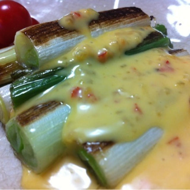 サラダクラブ 野菜のうまみドレッシングで作る★焼きネギサラダ