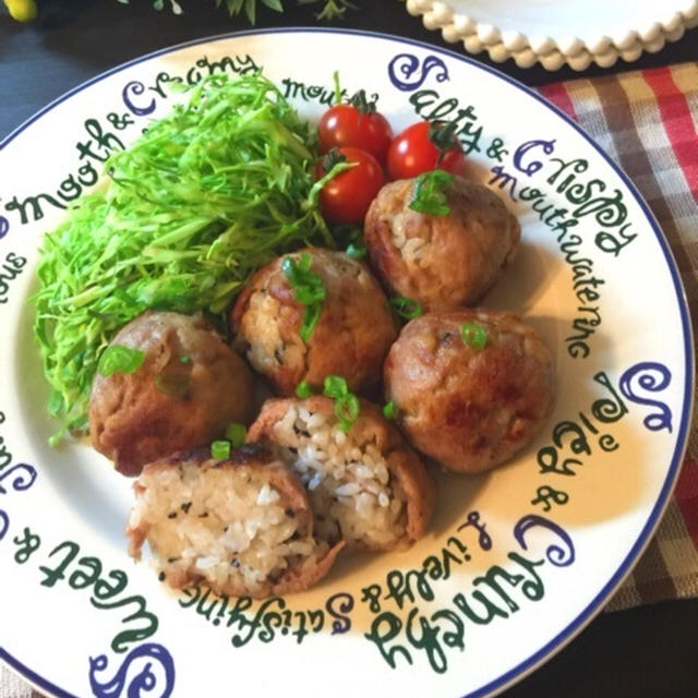 和スバイスで春のおもてなし♪豚の生姜焼き肉巻きおにぎり