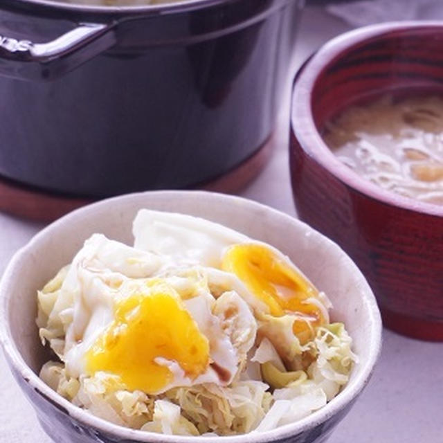 絶品！春キャベツとツナ缶の炊き込みご飯