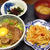 牛スジ丼＆オレンジケーキ