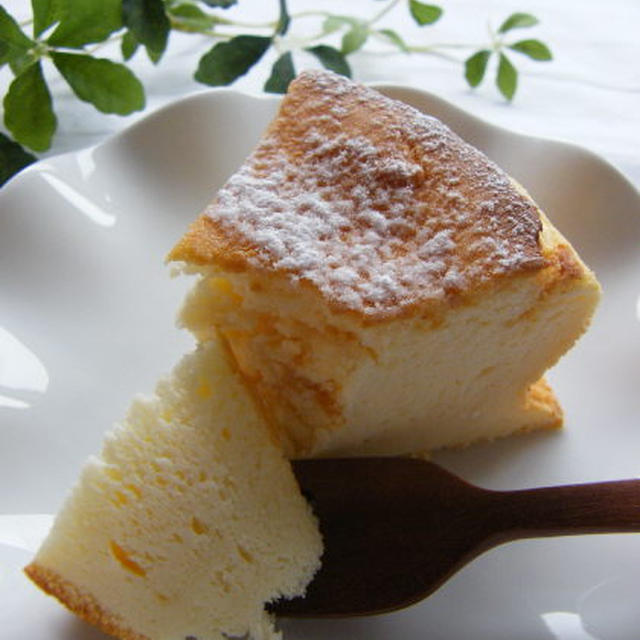 とろける美味しさ あっさりスフレチーズケーキ By ゆきさん レシピブログ 料理ブログのレシピ満載