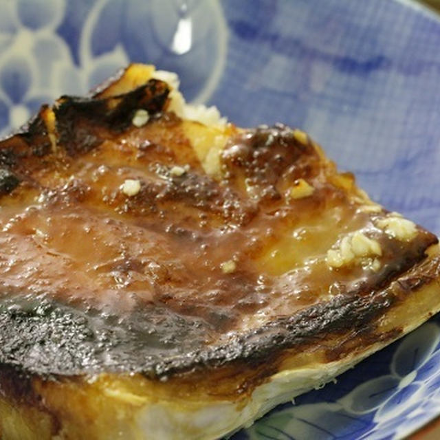 魚の塩麹（柚子胡椒風味）焼き。