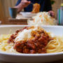 ミートソースパスタ、昨日の晩ごはん#本日のおうちごはん
