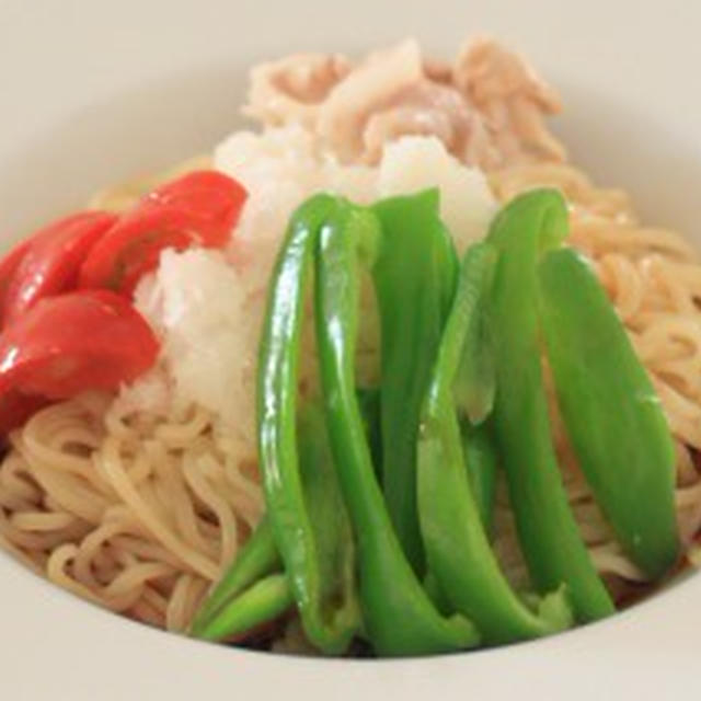 茹でピーマンの冷やし中華 By Marbleさん レシピブログ 料理ブログのレシピ満載