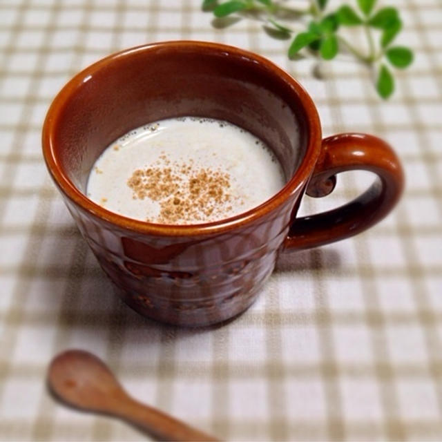 レシピ きなこと豆乳のホットドリンク By Mihoさん レシピブログ 料理ブログのレシピ満載
