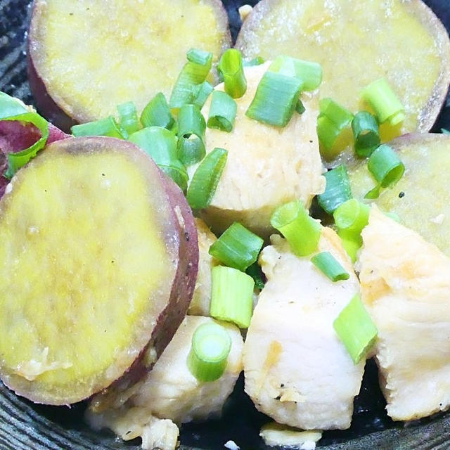 鶏胸肉とさつまいものこっくり煮（砂糖不使用）｜レシピ・作り方