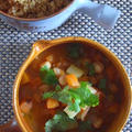 ひよこ豆と野菜とコリアンダーのマグレブ風スープ＆ブルグルご紹介