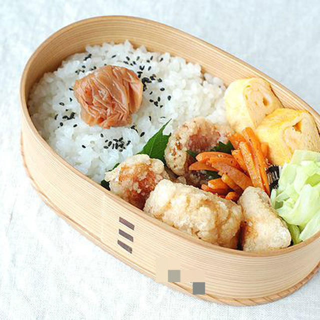 ◆白身魚の天ぷら弁当