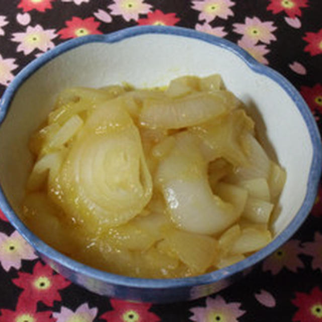 秋田の魚醤マジック！！たまねぎのきんぴら　しょっつる風味