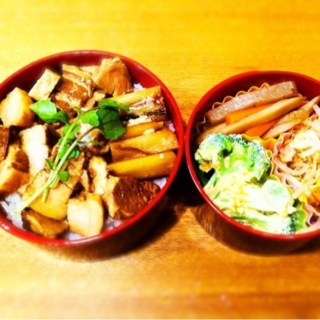 豚角煮丼