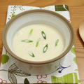 ■新玉ねぎと新ジャガイモの豆乳スープ