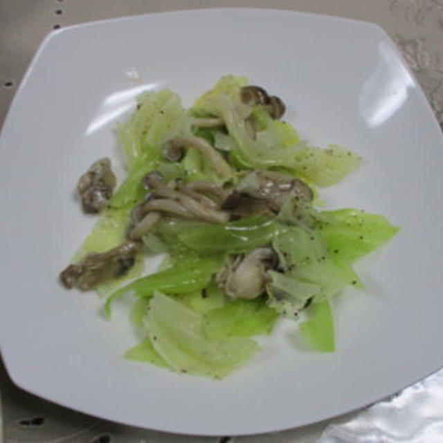 牡蠣の蒸し煮★★★
