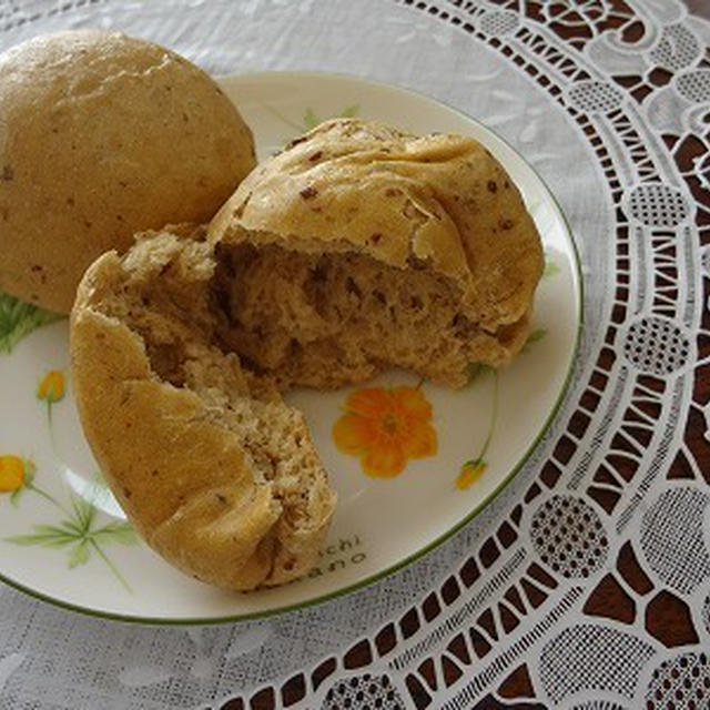 ドライプルーンでお砂糖なしのパン♪