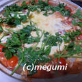 白菜と豚バラ肉のトマトチーズ鍋、美味しくってモリモリ食べて、元気になりました(*^_^*)