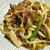 青椒肉絲みたいなオイスターソース焼きうどんで晩ごはん