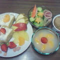 Good－morning ラビっ子の手作りバースデーケーキ～じゃよ♪ by Kyonchanレシピさん