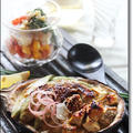 米茄子とアボカドのマヨ味噌焼きと魚介パセリソース 受賞の知らせ♪ by くま子さん