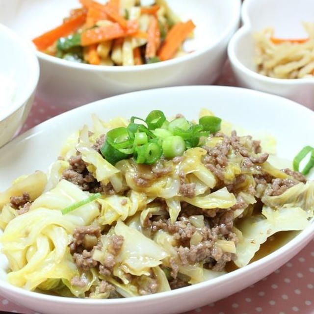 甘い春キャベツとピリ辛が合う！麻婆キャベツ